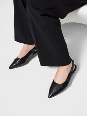 Marcy Leather Flat