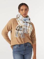 The Multi Check Scarf