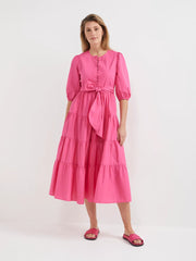 The Soft Cotton Tiered Dress
