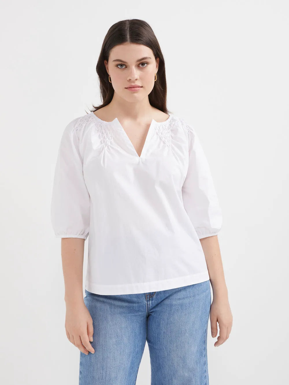 The Hand-Stitched Cotton Top