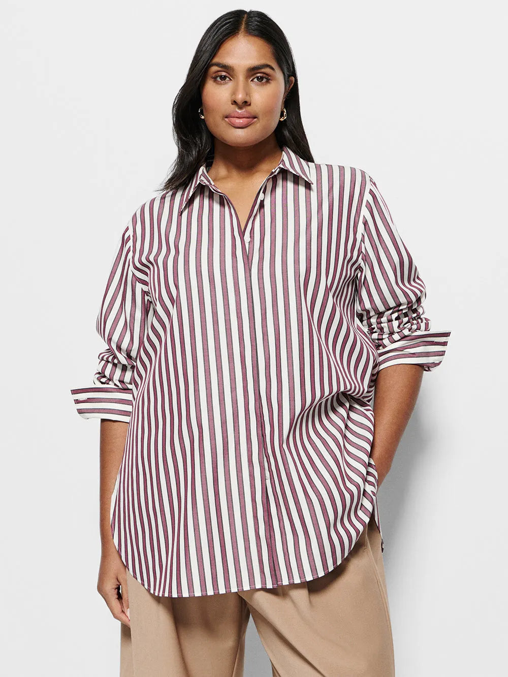 Good Earth Cotton Demi Shirt